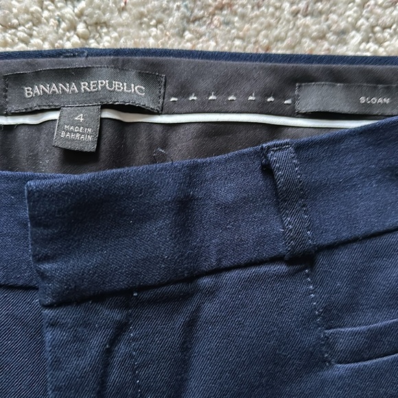 Navy Blue Banana Republic Sloan Skinny trousers - Picture 4 of 4